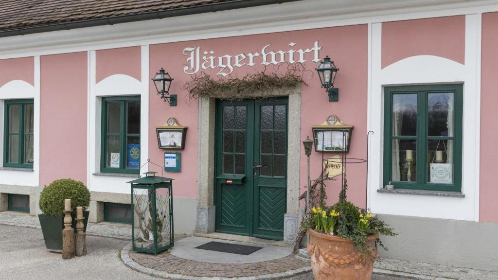 Gasthof Jaegerwirt Au an der Donau Exterior foto
